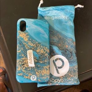 Blue limited edition Loopy case iPhone XR